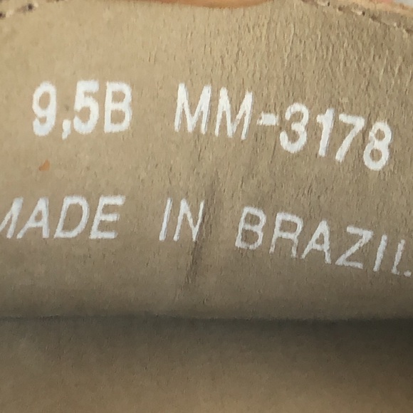 Massimo Matteo Taupe Leather Driving Loafers size 9.5B - Picture 13 of 13